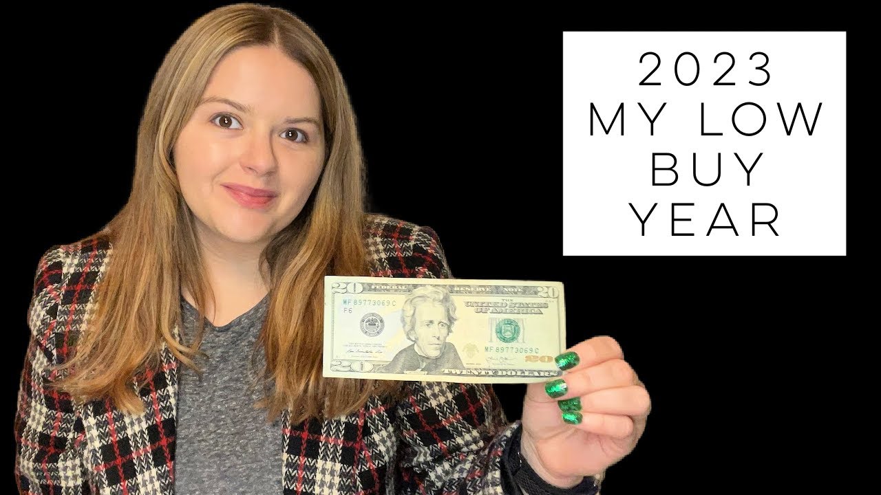 2023 MY LOW BUY YEAR - Rules & Reasons for the No Spend Challenge - Why I'm QUITTING Shopping!