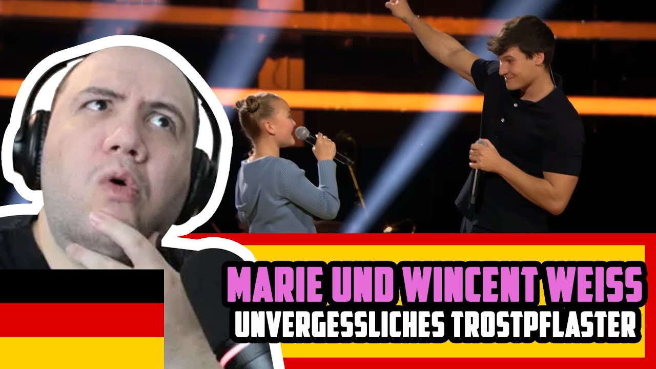 🇩🇪 Unvergessliches Trostpflaster: Marie singt zusammen mit Wincent Weiss | The Voice Kids 2025 React