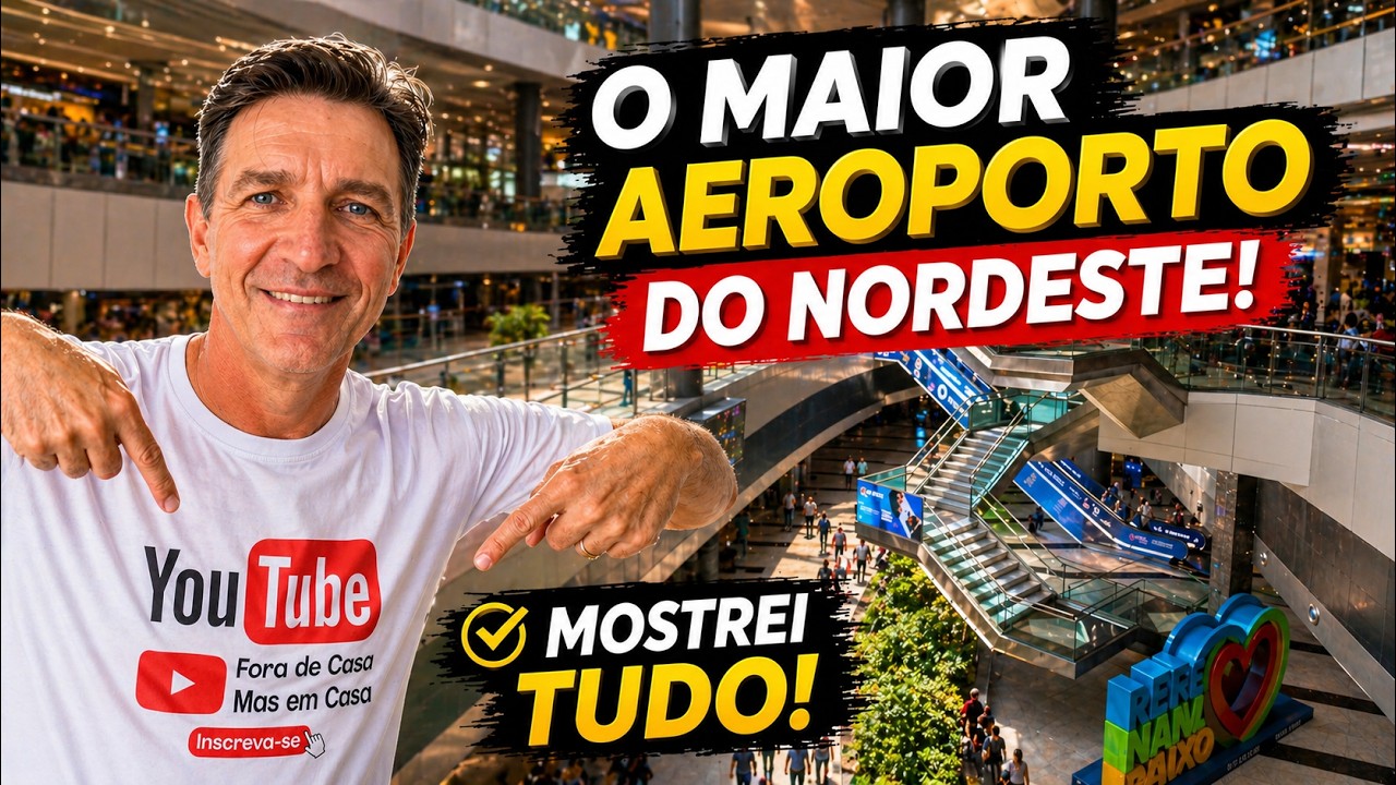 MAIOR AEROPORTO do NORDESTE. GUIA COMPLETO. AEROPORTO dos GUARARAPES GILBERTO FRYRE.