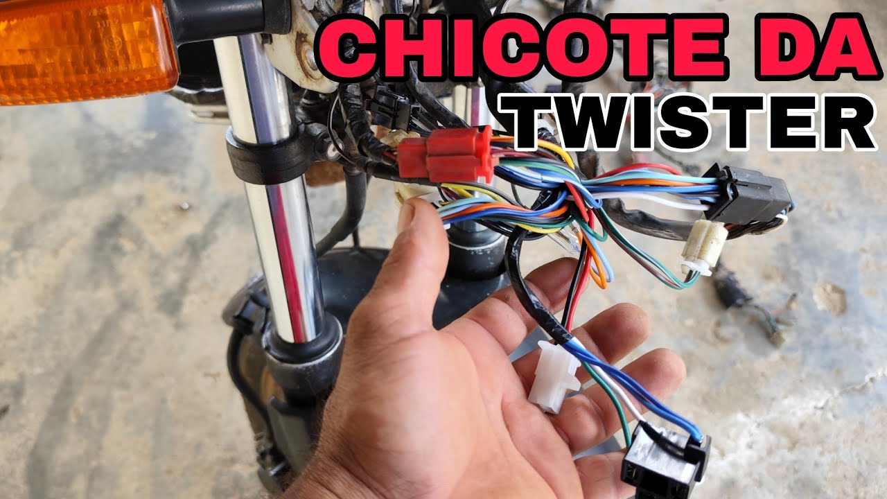 Como trocar a fiação da CBX Twister 