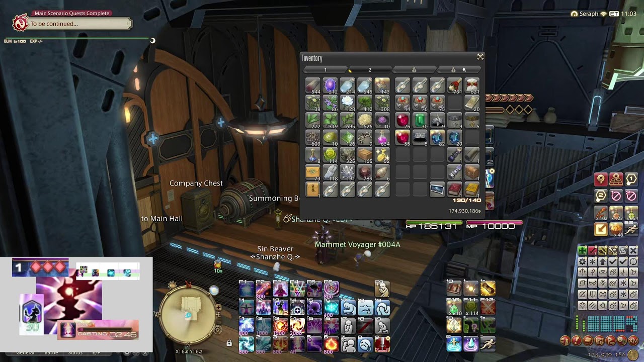 FFXIV Heavyweight M11S prog RDM PoV