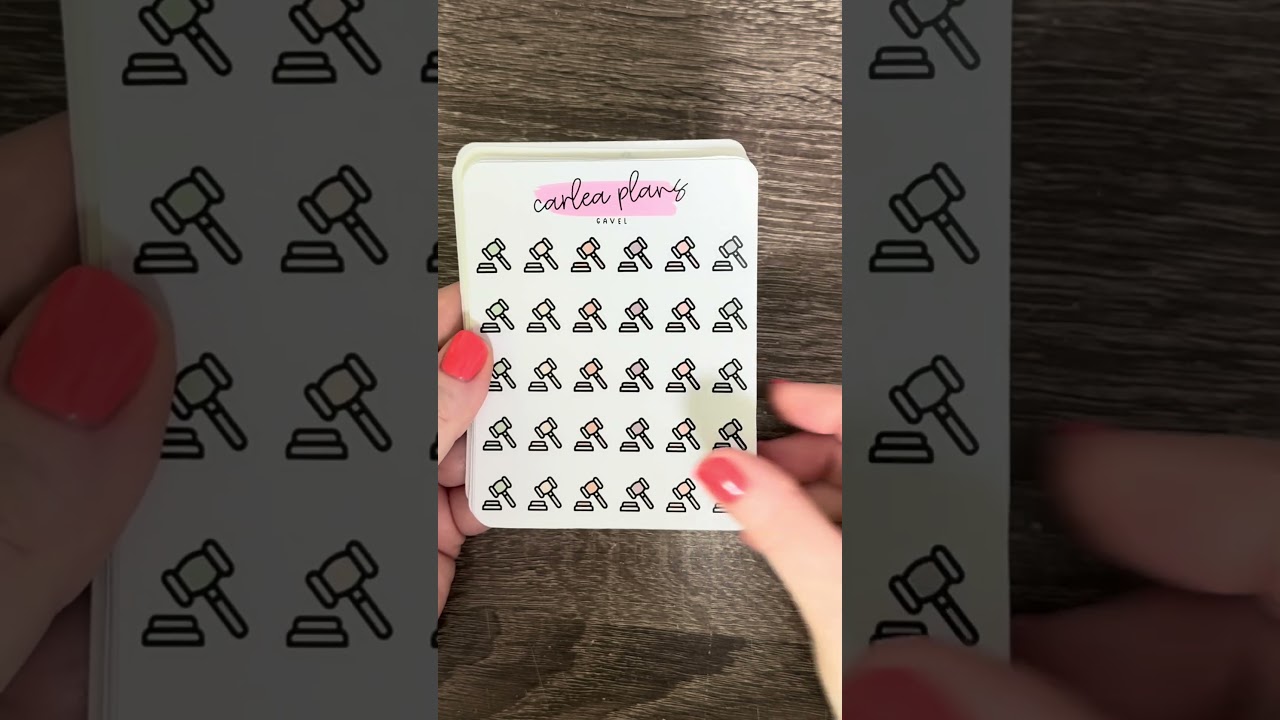 @carleaplans Sticker Haul ✨