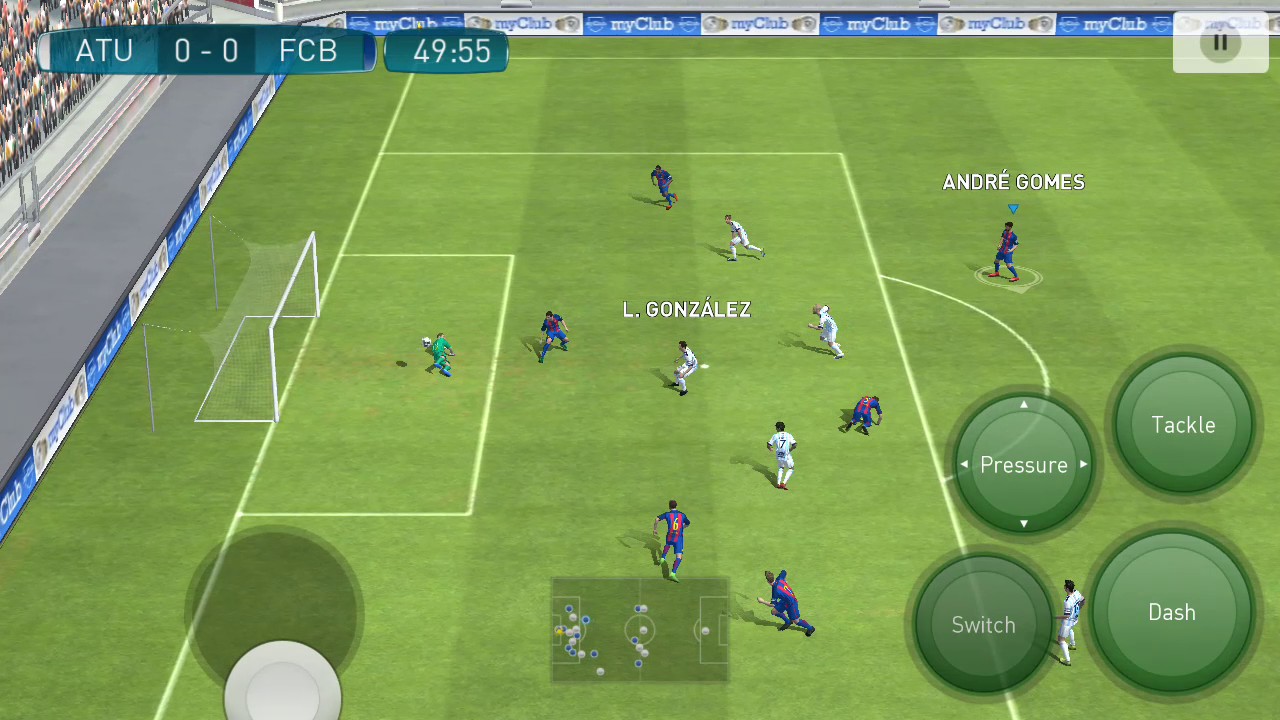 Обзор игры pes 17 mobile