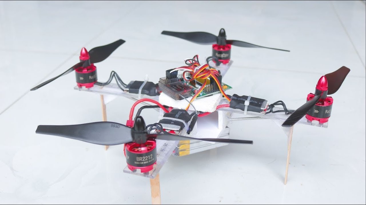 How to make Quadcopter at Home - Make a Drone
