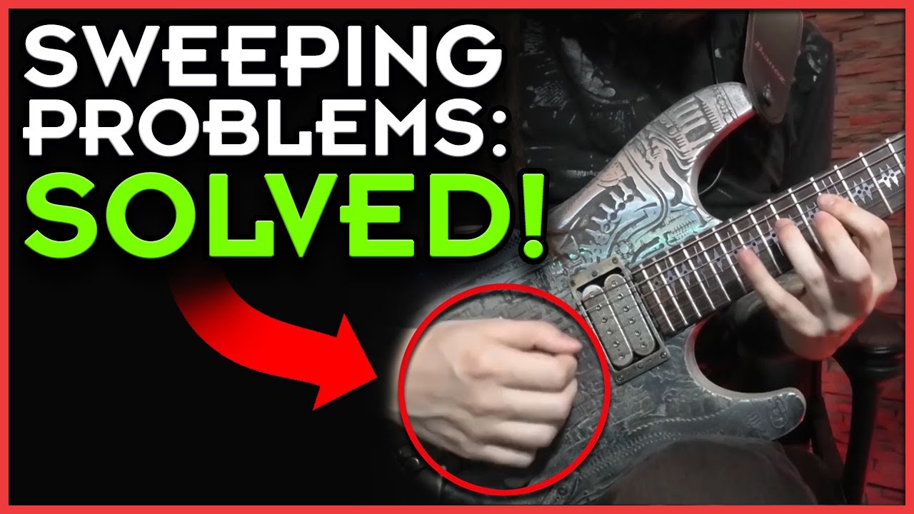 This Trick Makes Sweep Picking MUCH Easier! | Guitar Lesson