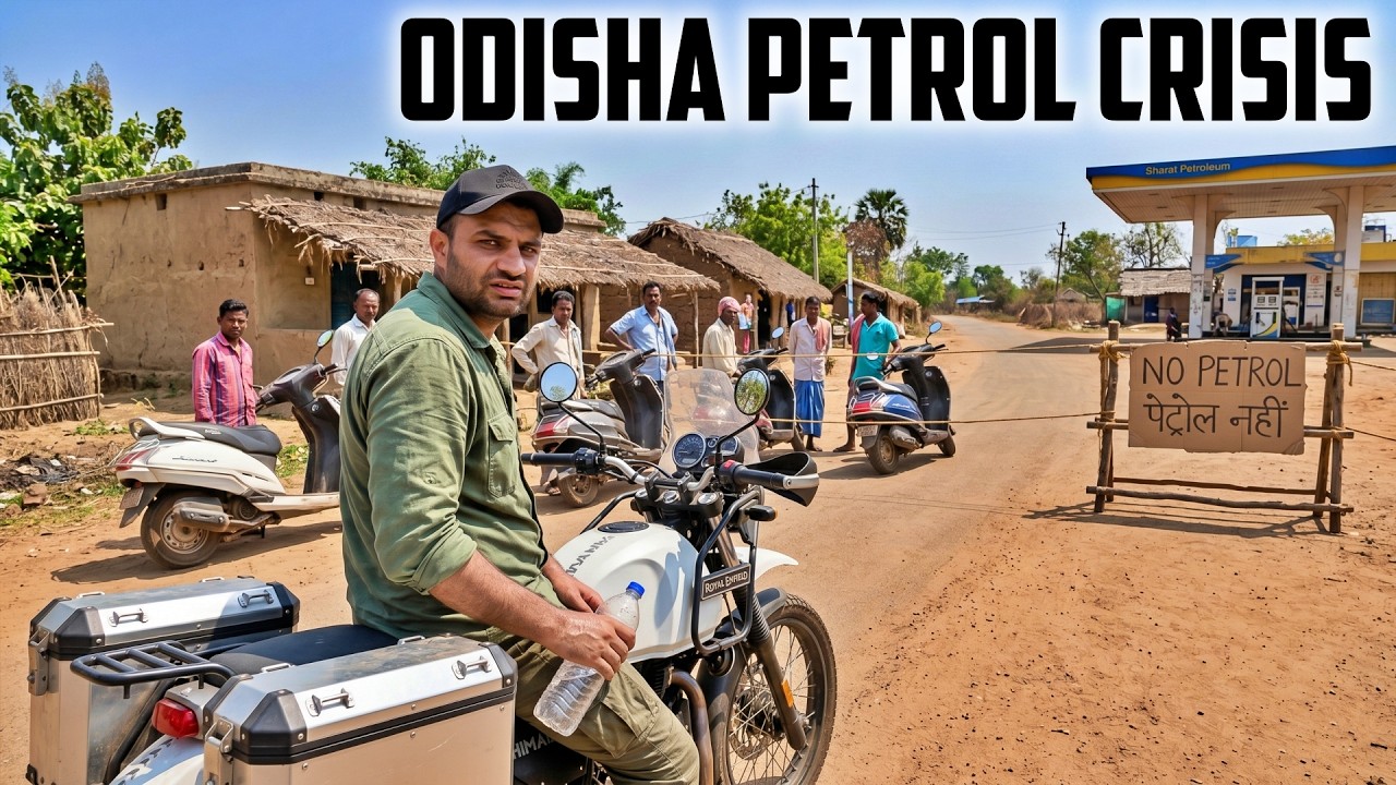 Surviving Odisha Petrol Crisis in Extreme Heat 🌡️🥵