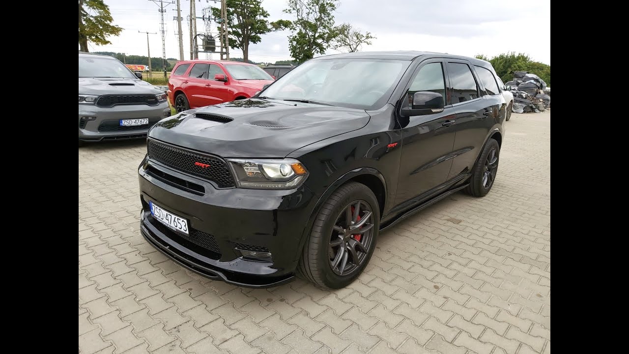DODGE DURANGO SRT 2020(19) - Spliter i dokładki SRT MAXTON, Końcówki Carbon