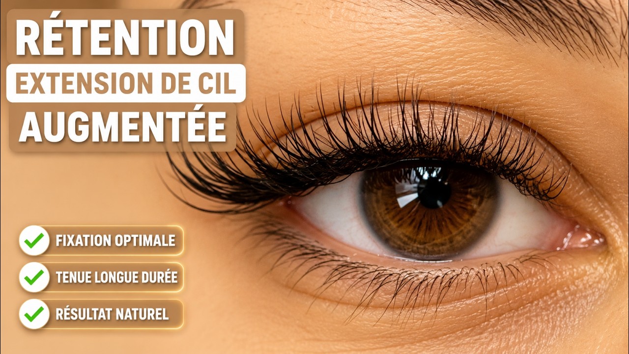 AVOIR UNE SUPER RÉTENTION DE SES EXTENSIONS DE CIL