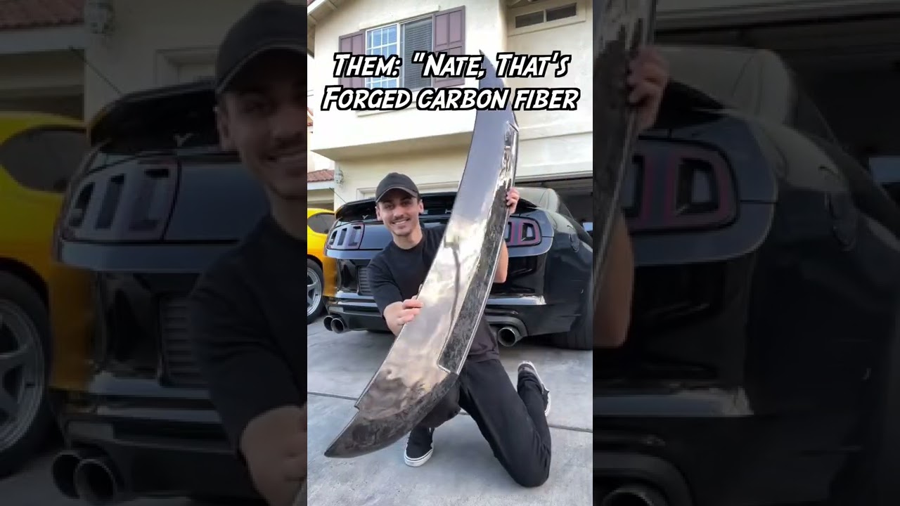 Is Forged Carbon Fiber the new hype for cars? 🏎💨
