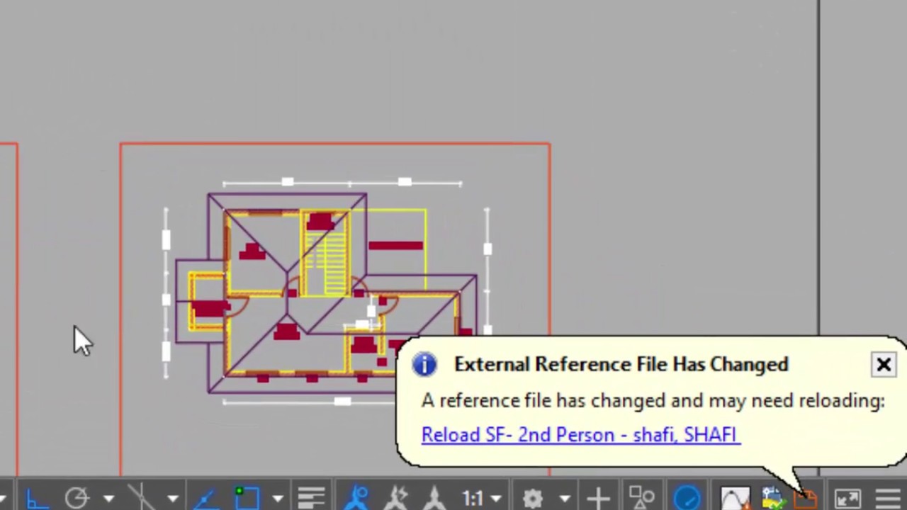 External Reference. Exref AutoCAD