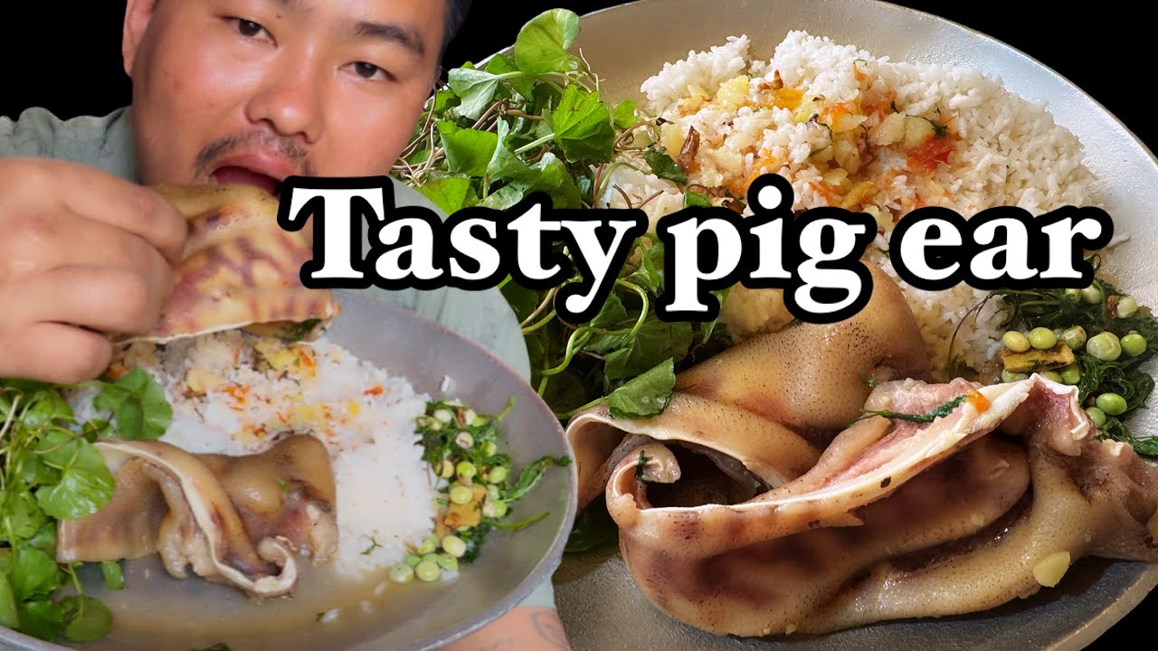 Приготовьте свиные уши по-нагски, очень вкусно! 🤤