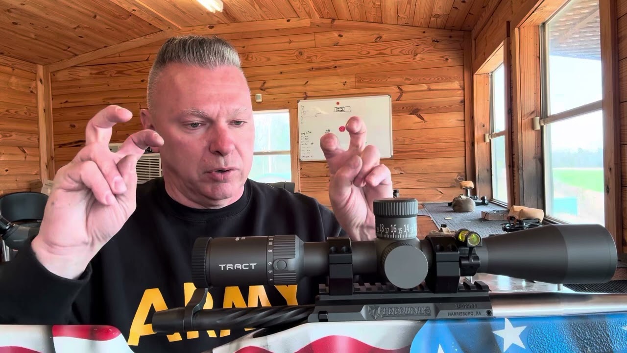 James Eagleman discusses the new 2.5 x 15 tract long range hunting scope under 30 ounces ￼