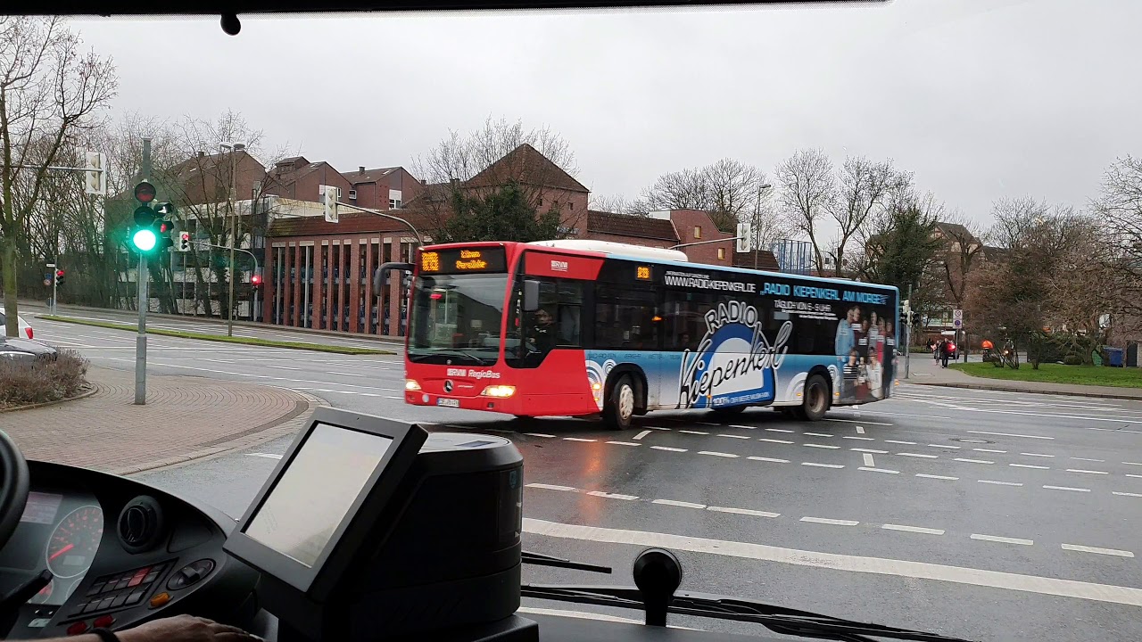 Linienweg der VKU  R 11 Hinfahrt