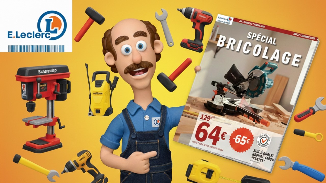 catalogue LECLERC spécial BRICOLAGE du 27 janvier 2026 ✅ Arrivage et Promo 🔥