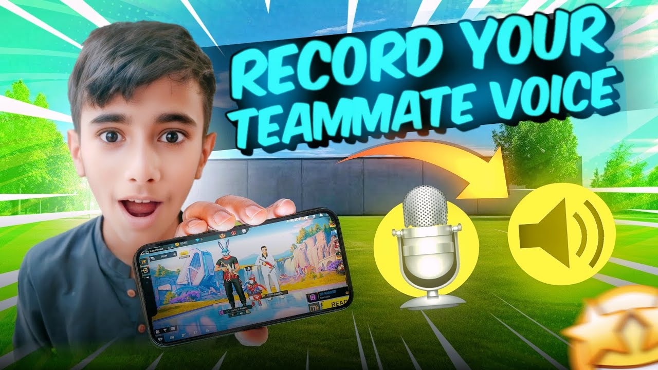 Record Your TEAMMATE Voice in FreeFire 💯🤯 || FreeFire Voice Recording Problem 😭 || AhsanGamer076