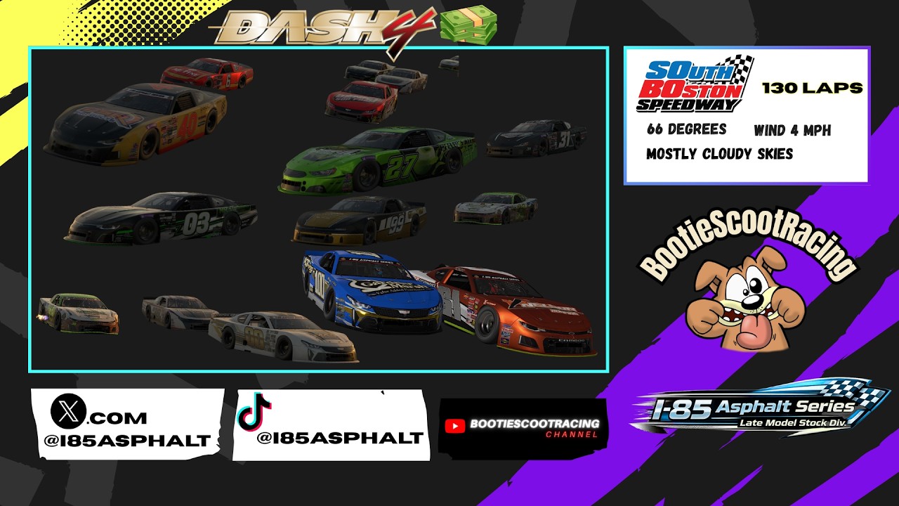 I-85 Asphalt Series Late Model Div. Season 4 - Race 2- @ South Boston Speedway - St. Patty Showdown