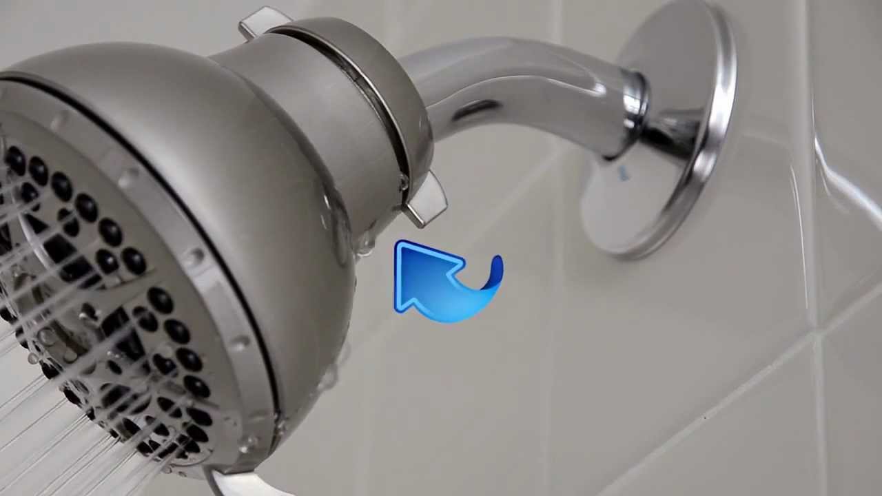 How to Install a Shower Head (Fixed Mount -- Hidden Pivot Ball)
