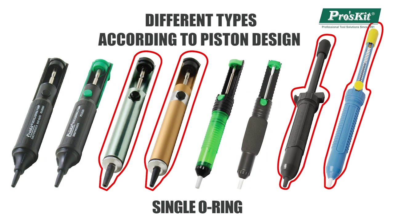 Pro'sKit  DESOLDERING PUMP SERIES Q&A
