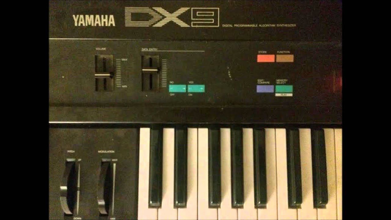 Yamaha DX9 FM Synthesizer Patch Demo (Part 2)