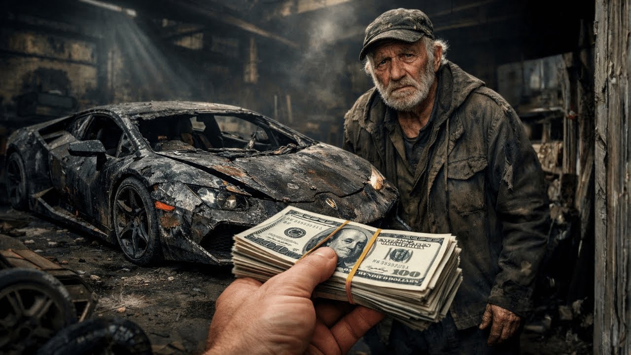 I Bought A Burnt Lamborghini Huracan ONLY IN $800