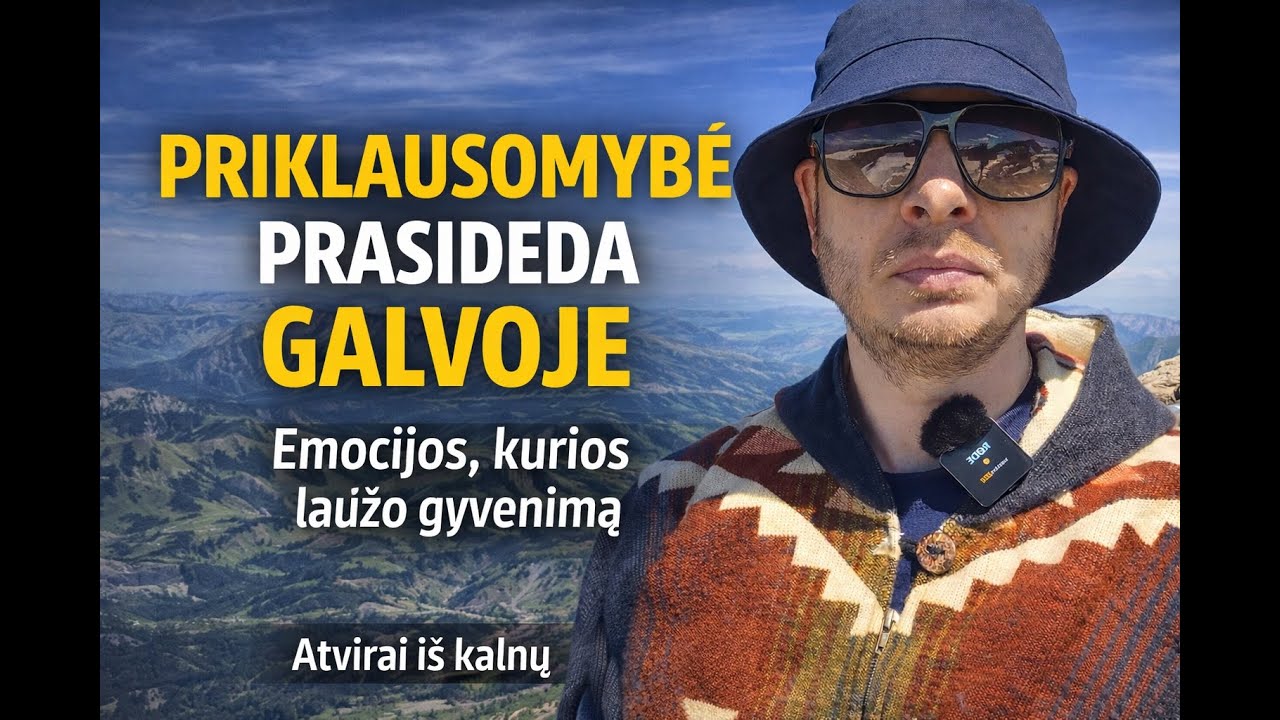 Priklausomybė gimsta galvoje