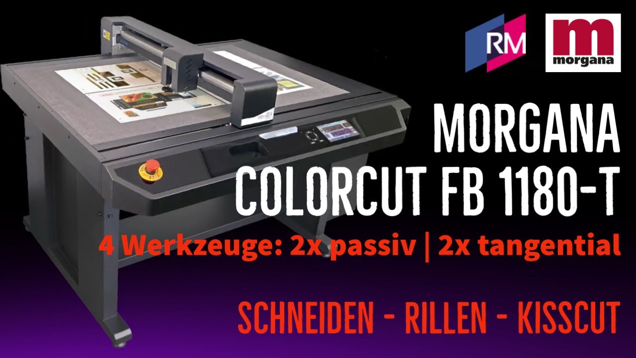 MORGANA ColorCut FB 1180 T B1 Flachbett Schneidplotter