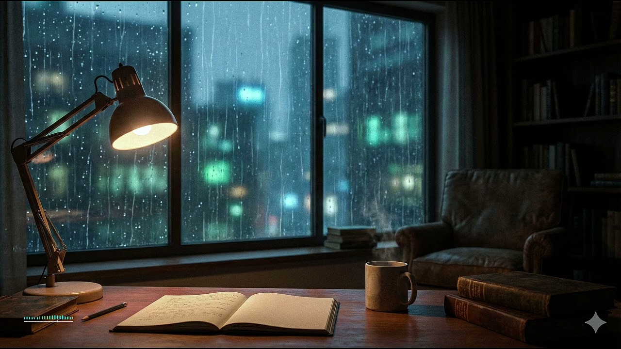 🎼 Quiet Focus Room – A Calm Space for Studying and Thinking | 조용히 집중하는 방 