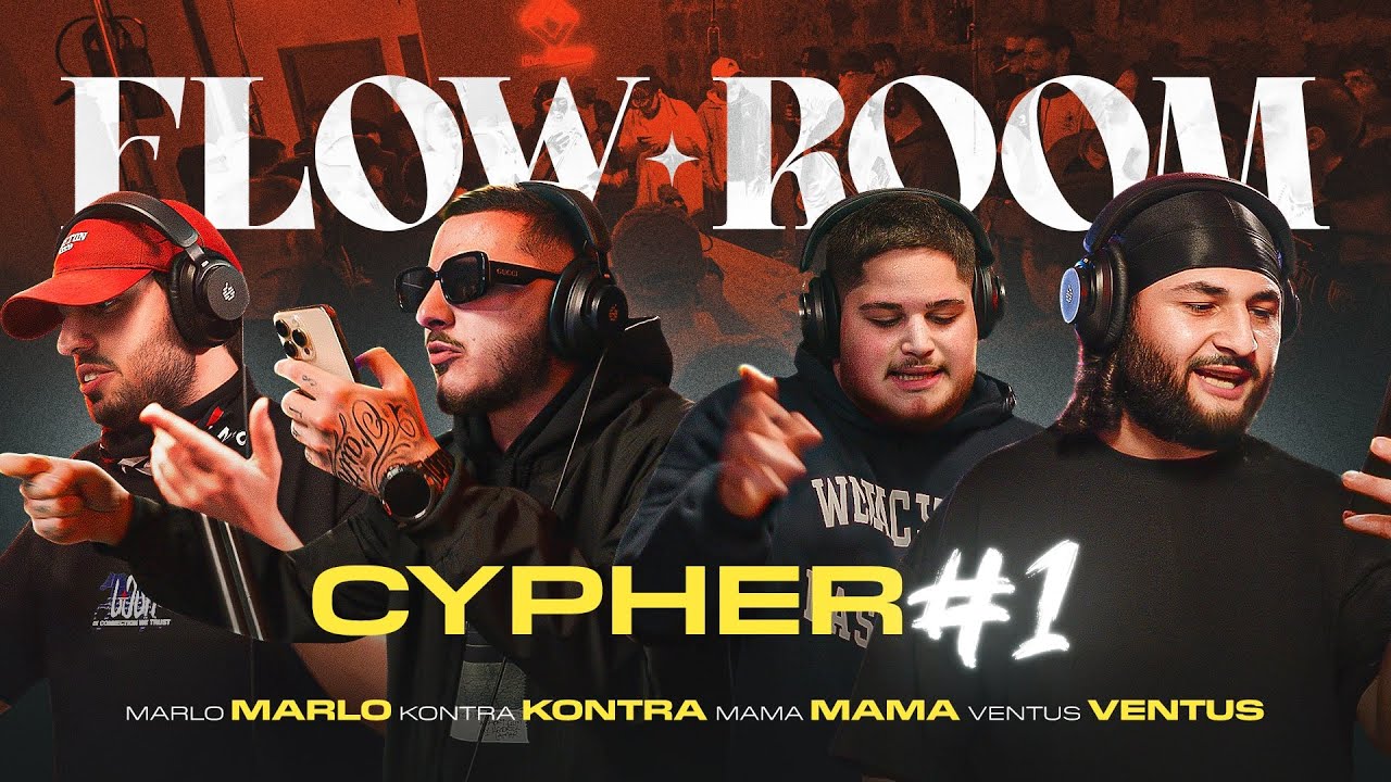 Flow Room ❘ Cypher #1 • Marlo x Ventus x MAMA x Kontra