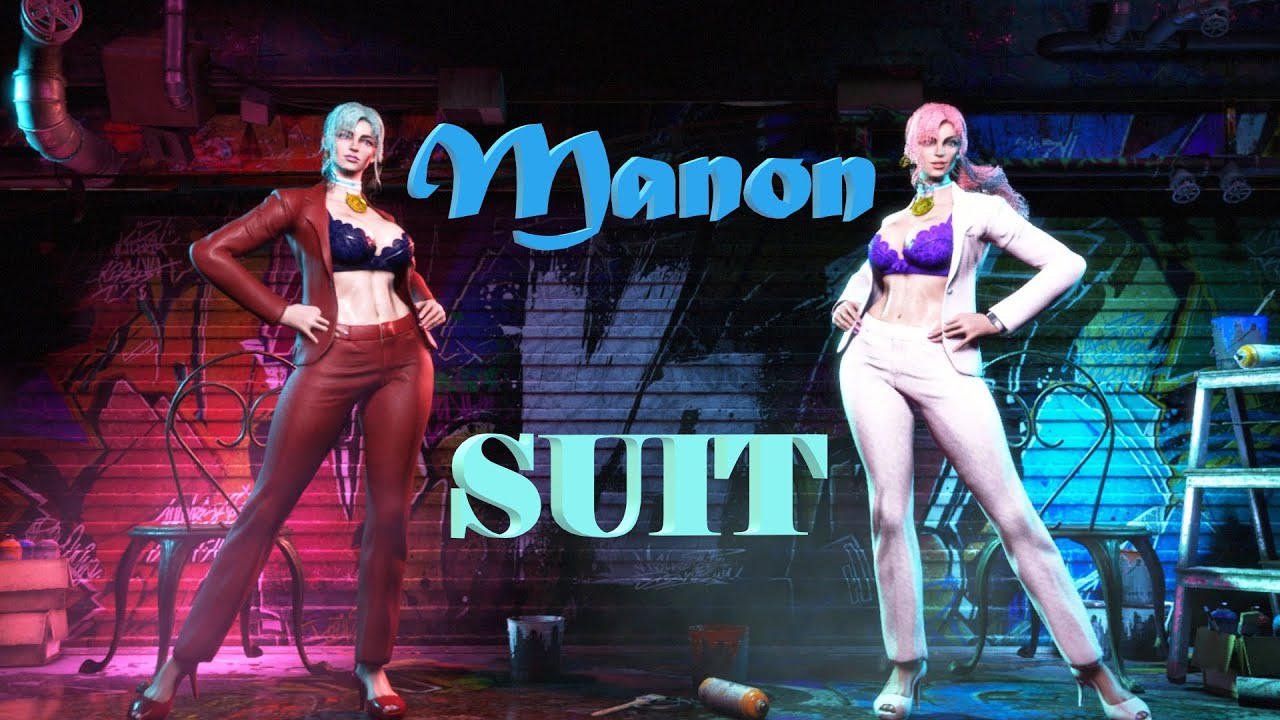 ✨ 【4K MODS】SF6 - Manon Suit ✨
