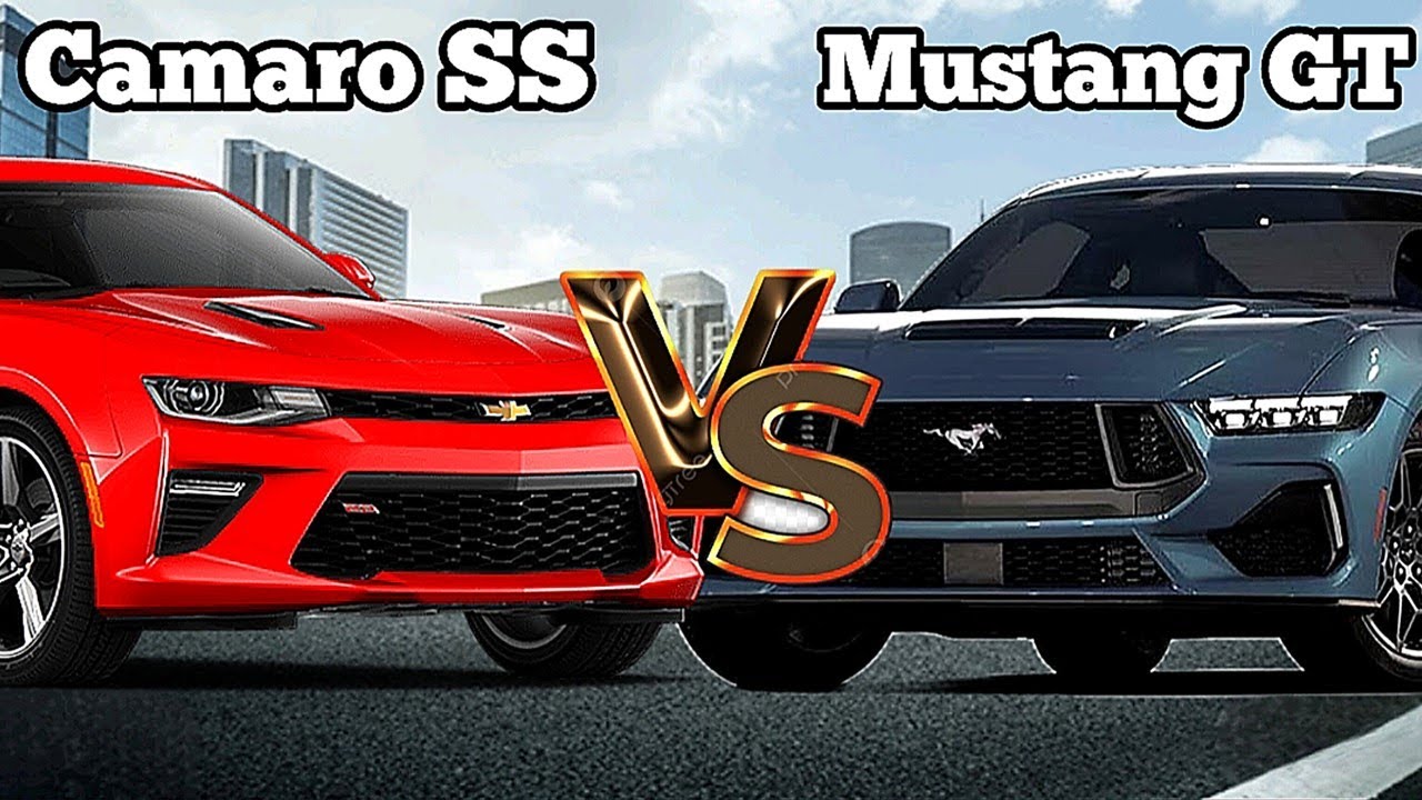 Comparison: Camaro SS vs Mustang GT | Muscle Car Showdown!