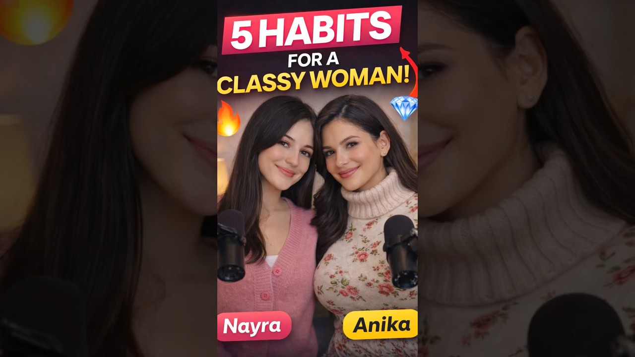 Top 5 Habits That Make a Woman Look Effortlessly Classy | No Money Needed ✨