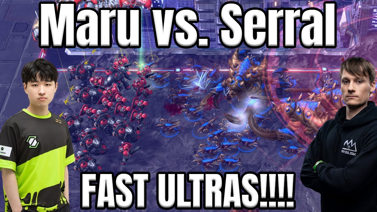 Serral vs Maru bo5 ZvT from the $40,000 Master's Coliseum 6