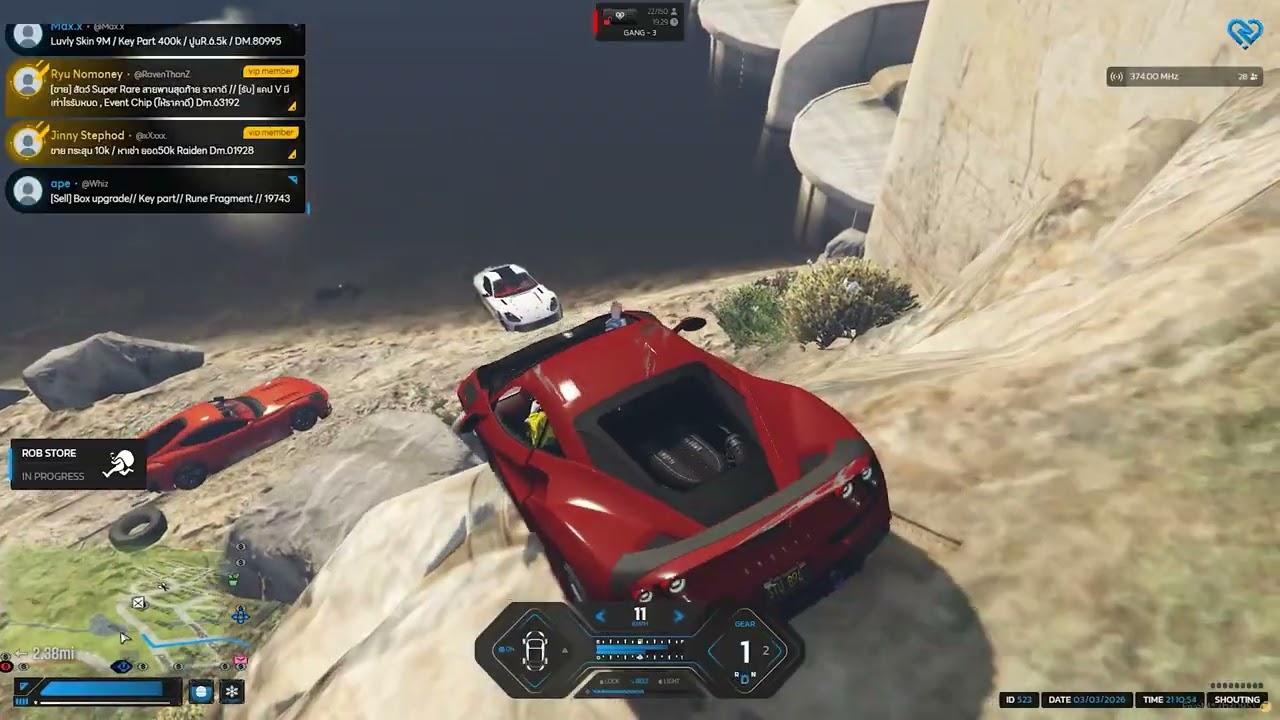 สตอรี่ RAFA vs BK  #fivem #gtav #rafayes #luvtown
