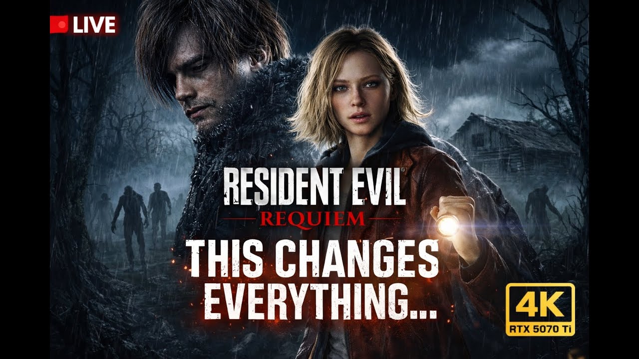 LIVE | Resident Evil Requiem – This Changes EVERYTHING… (4K RTX 5070 Ti)