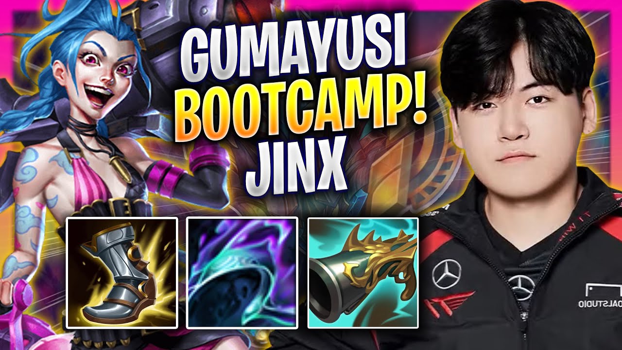 GUMAYUSI IS SO CLEAN WITH JINX! - T1 Gumayusi Plays Jinx ADC vs Miss Fortune! | Bootcamp 2024