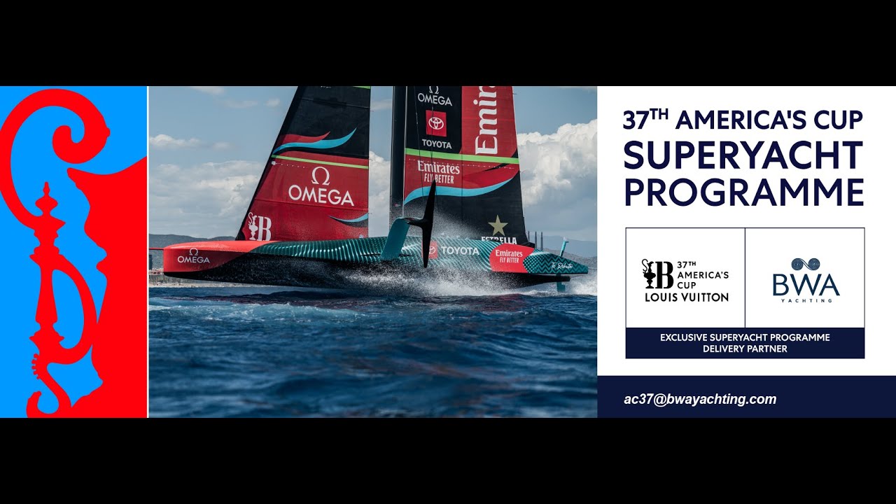 AC37 Super Yacht Programme | BWA Yachting - LAUNCH Highlights