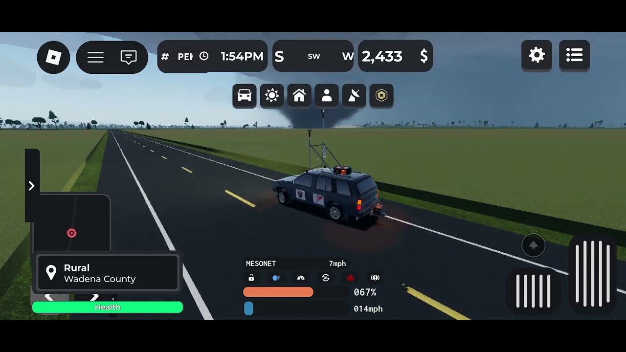 Intercepting a EF5 with tornado puncher and getting lifted