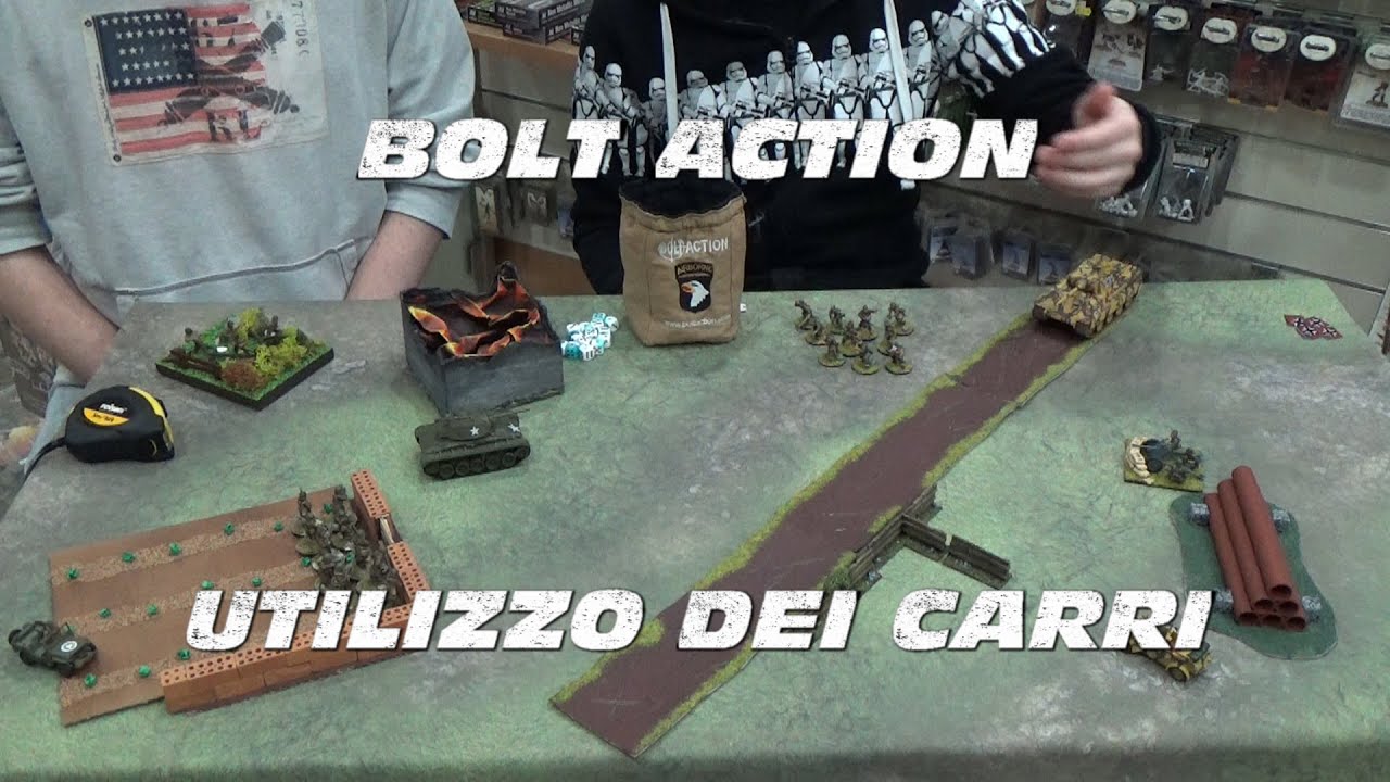 UTILIZZO DEI CARRI IN BOLT ACTION