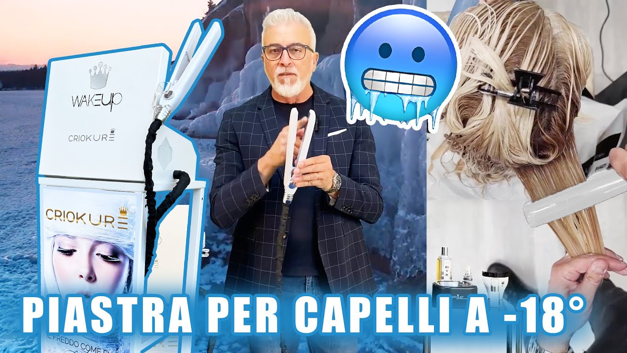 PIASTRA PER CAPELLI A -18° - CRIOKURE DI WAKEUP