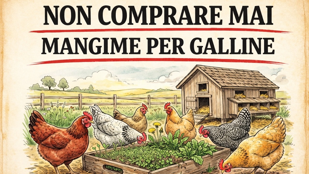 COME GLI AMISH SOSTITUISCONO IL MANGIME PER POLLI CON 5 PIANTE GRATIS (PERCHÉ NASCOSTO?!)