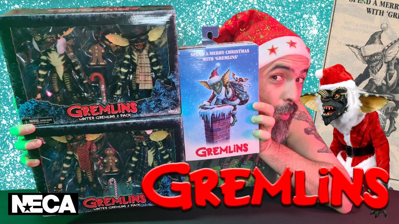 LO MEJOR PARA NAVIDAD NECA: 2PACK CHRISTMAS CAROL 1 - 2 & - SANTA GREMLINS UNBOXING / REVIEW ESPAÑOL