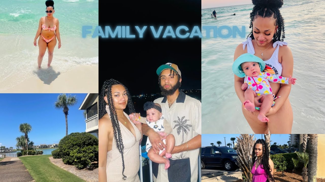 Family road trip vacation to Destin Florida | Zuri’s first time at the beach