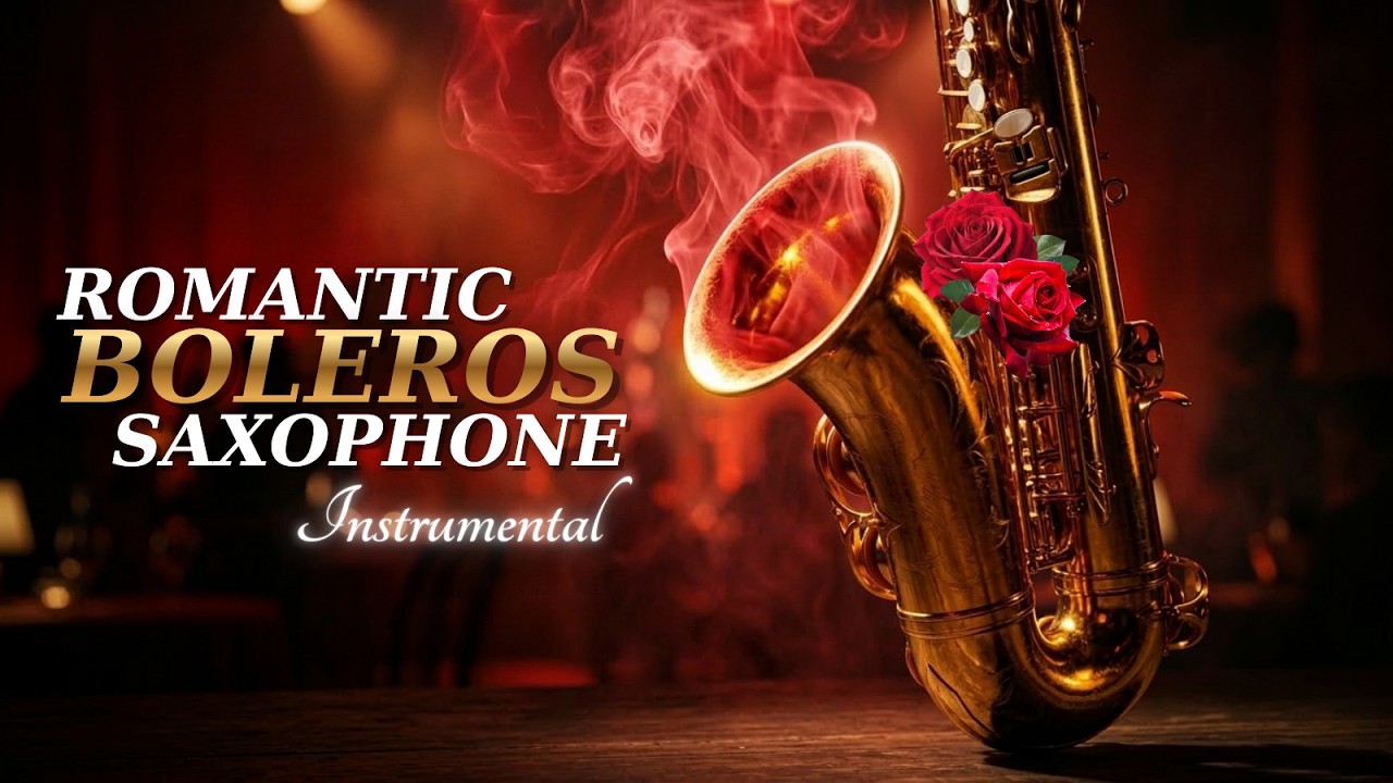 🔴 Boleros Instrumentales LIVE – Saxofón Romántico Non-Stop