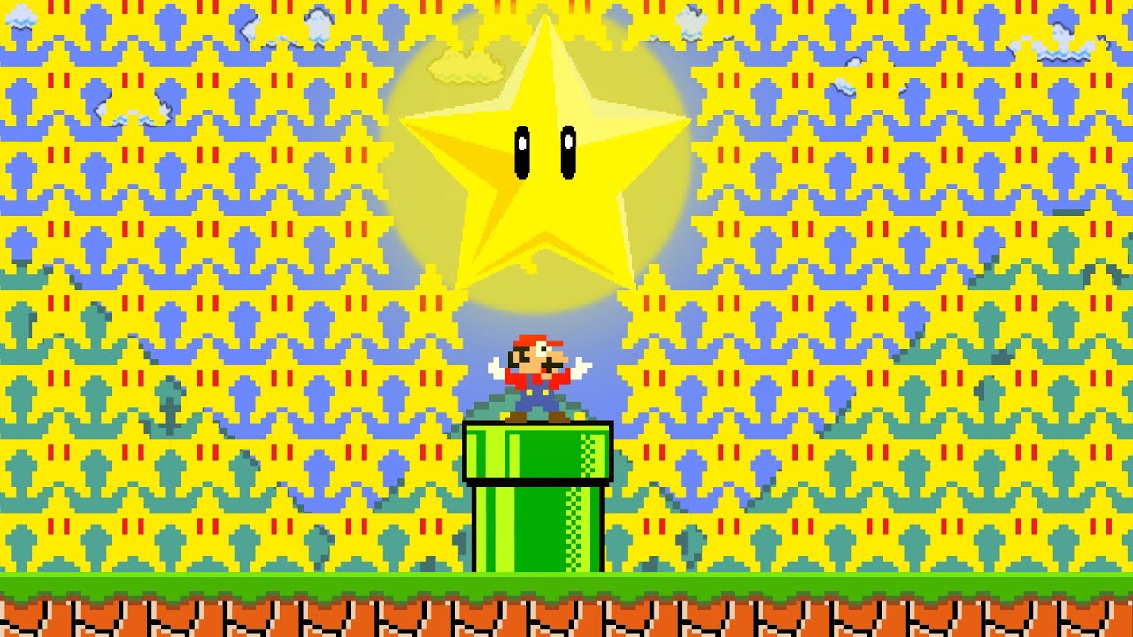 Super Mario Bros., But Mario Has More Galaxy Stars