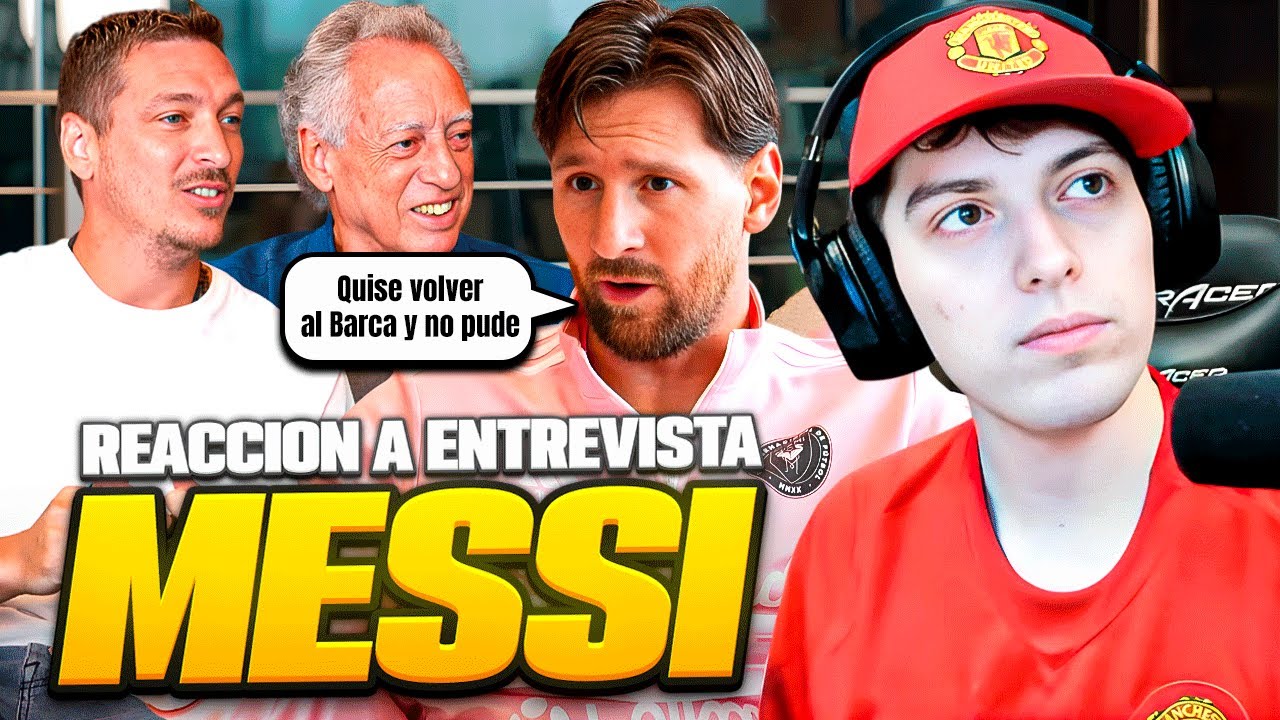 REACCION A LA ENTREVISTA DE MESSI (2025): ''QUISE VOLVER AL BARCA Y NO PUDE'' - SIMPLEMENTE FUTBOL!
