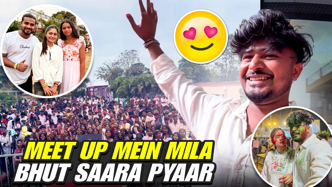 ￼ Meet-up Mein Mila Bahut Saara Pyaar ❤️ | Ghar Par Hui Engagement Party 💍 Holi special ❤️