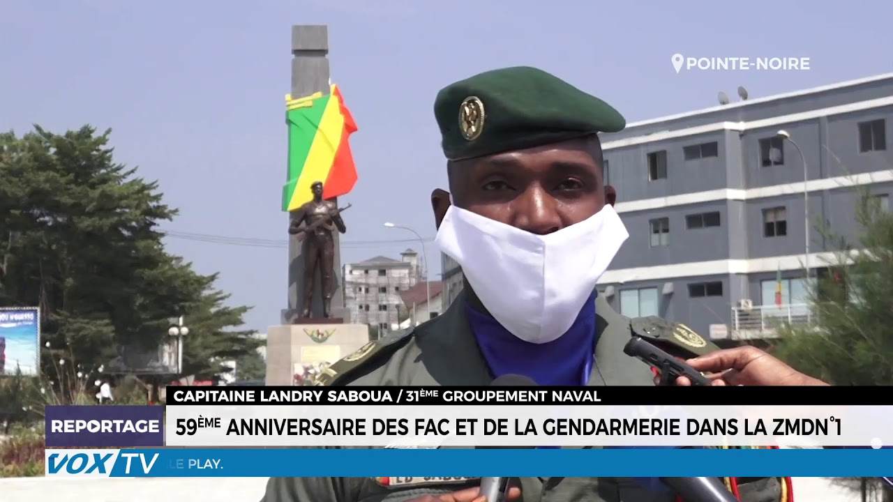 59ᵉ Anniversaire des FAC et de la gendarmerie dans la ZMDN°1