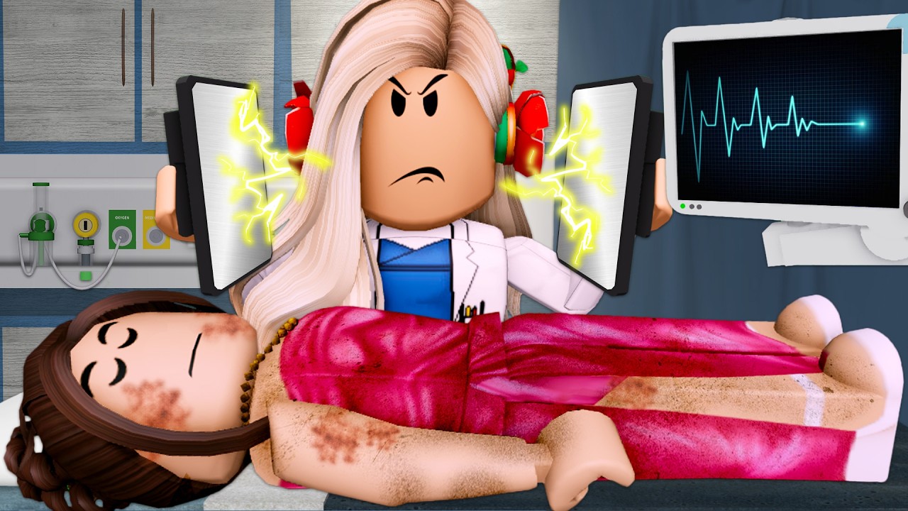 Она спасла жизнь миллиардеру! (Фильм Roblox)