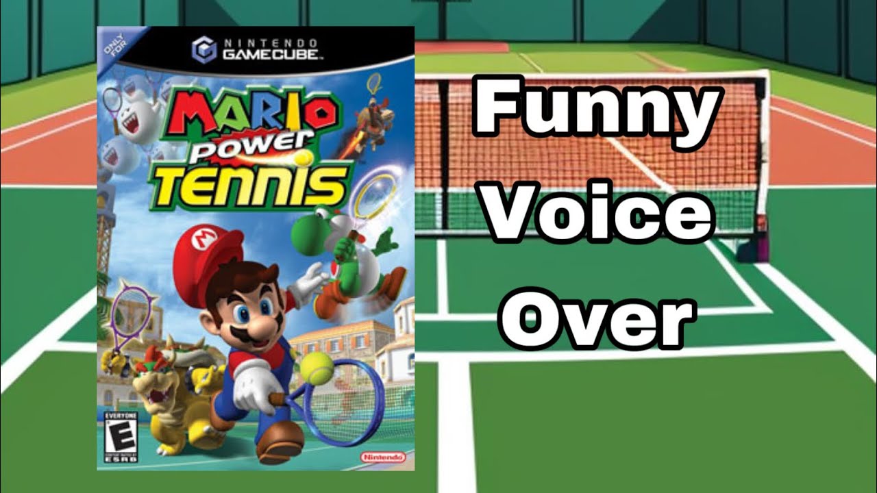 Mario Power Tennis Funny Voice Over