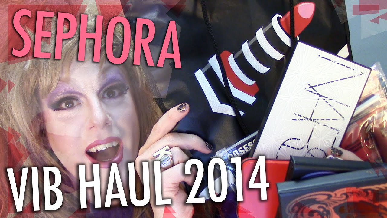 SEPHORA VIB SALE 2014 - HAUL + REVIEW: Kat Von D, NARS, Bite Beauty, OCC, MUFE, Smashbox + MORE